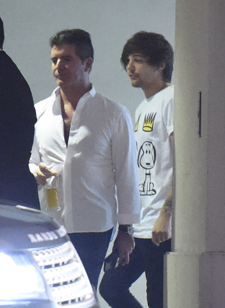 onedhqcentral-blog:   Niall and Louis at Britain’s Got Talent Finale and after