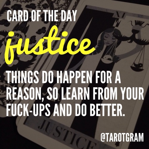 queenofchalices: tarotgram: Card of the Day is Justice! The deck pictured is the Ellis Deck :D (so o