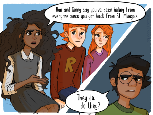 Ginny giving Harry sass brings me much happiness. Happy End of 2019, friends! Have a new comic! :) 