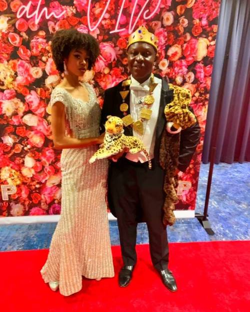 Prince Akeem finds a queen on the Runway during NY Fashion Week 2021 #cosmoda #princeakeemcosplay #P