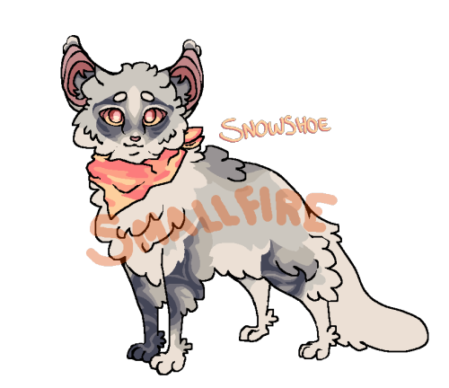 some designs&hellip;. little friends for sale!!1; SOOTY - CLOSED2; DUSKLIGHT - CLOSED3; SNOWSHOE - C