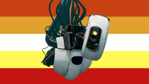 glados from portal commits arson!requested by: anonymous