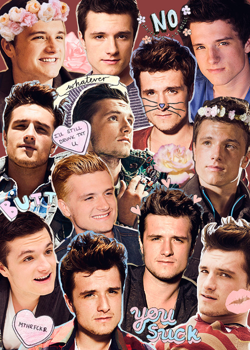 colllages:  requested: josh hutcherson 