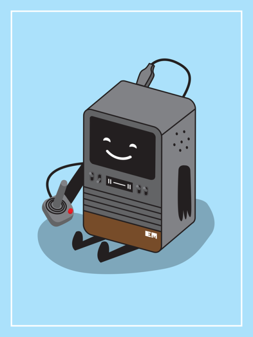 it8bit: MicroRobots - Console CharactersSeries by Eddy Mathson