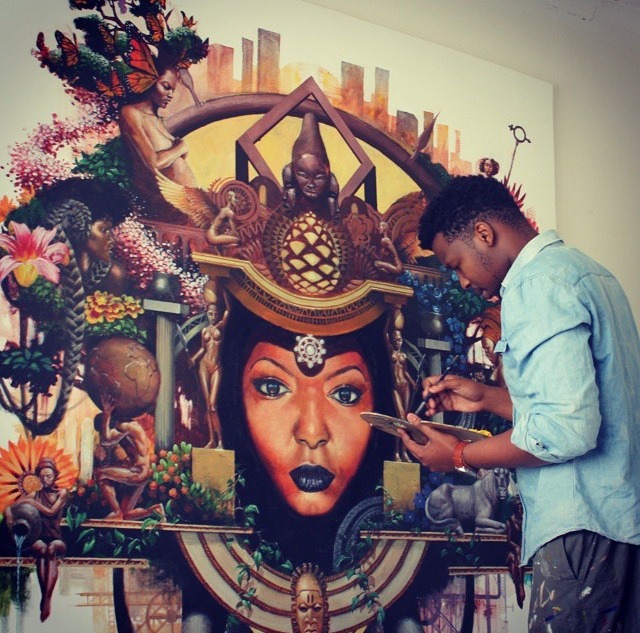 charcoalandgum:afro-arts:loyisomkize.carbonmade.com // IG: loyisomkizeI love seeing