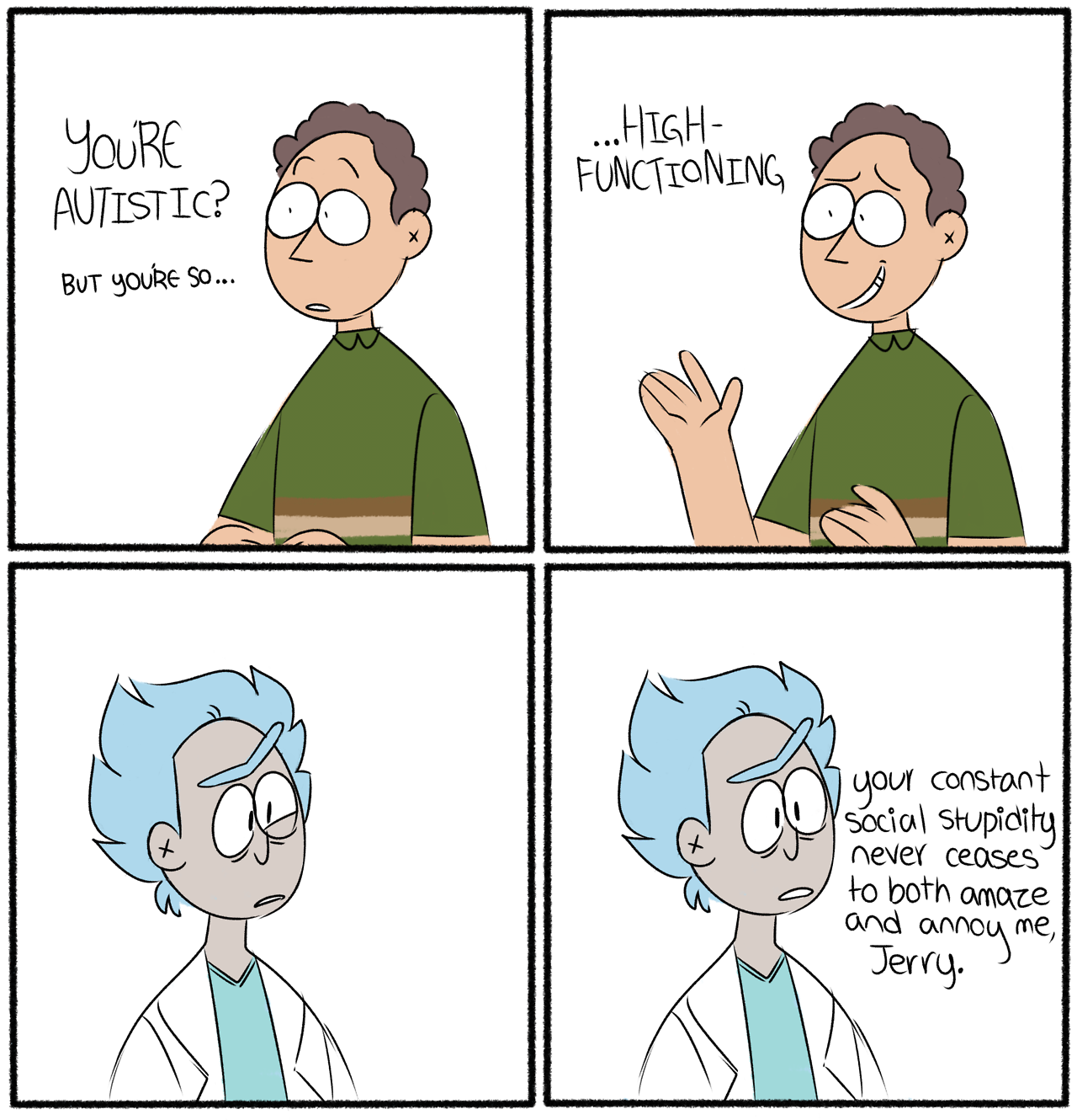 debug-room:   this is going to be my only rick and morty fanart ever