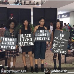 susiethemoderator:  starklyinaccurate:  dulceserendipia:  BLACK TUMBLR I NEED YOUR HELP! BOOOOOOSSSSSTTTTTT! The four young ladies pictured have been suspended and won’t be able to walk the stage at graduation due to their silent protest. Please spread