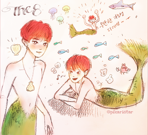 Mermaid au The8