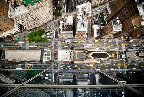 fastcompany:  This Is What New York Looks Like From the Edge of a Skyscraper  Superheroes and window washers aside, most New Yorkers don’t spend much time leaning off rooftops 50 stories above the ground. But the view straight down is fairly spectacular.
