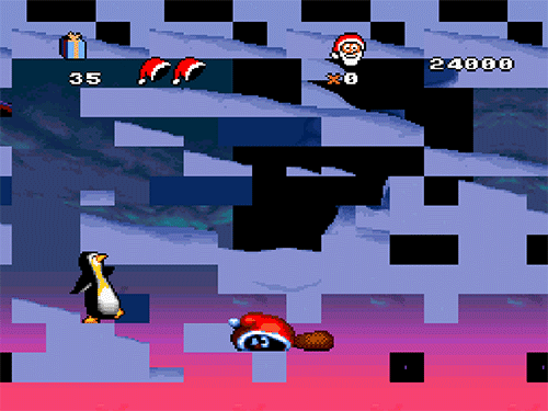 glitchphotography:  daze before christmas {  [ snes rom corruption ] (2016)