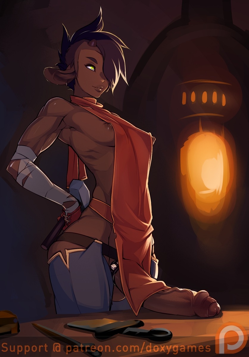 darkdoxy:  Prill Blacksmith for game concepts.Support &gt; www.patreon.com/doxygames