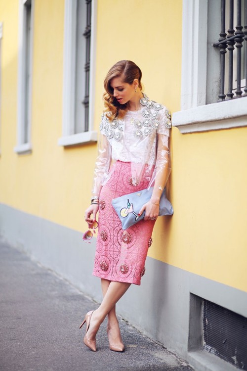 Fashion, Chiara Ferragni, Style, Outfit, Burberry Prorsum from HeelsFetishism