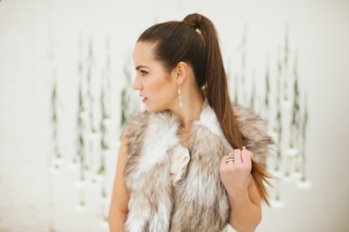 Winter Inspired Bridal Styled Shoot via Styled and Wed | Captured by Brooke Stapleton and styled by 