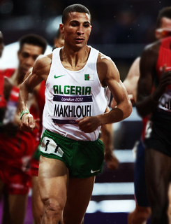 Algeria 1500m Olympic Champions → Noureddine Morceli (Atlanta 1996)- Taoufik Makhloufi (London 2012)