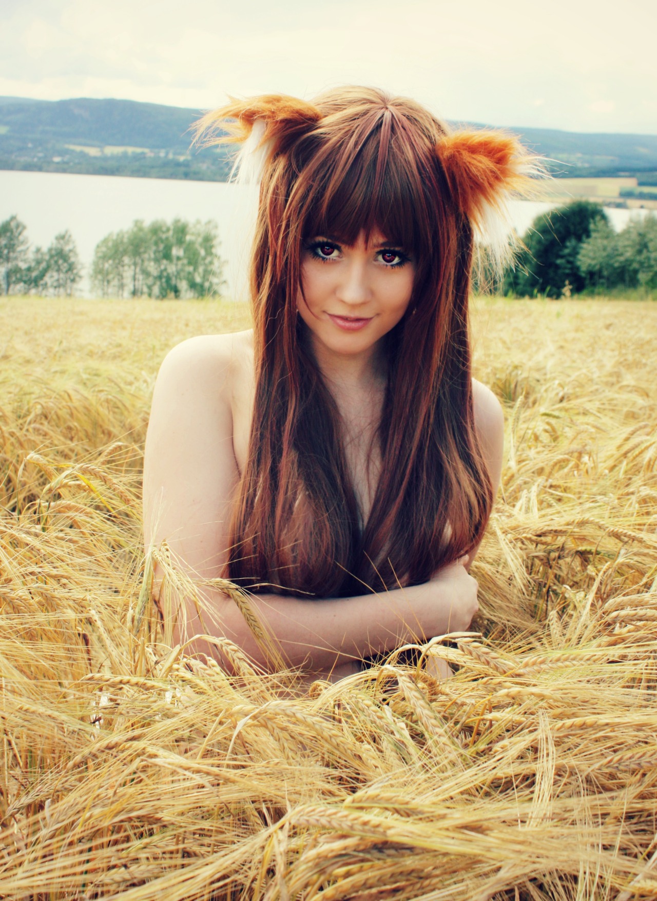 tanzoir:  So these photos are all of my Spice &amp; Wolf Holo cosplay. I love
