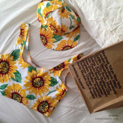 romwe:  sunflower~~~ 