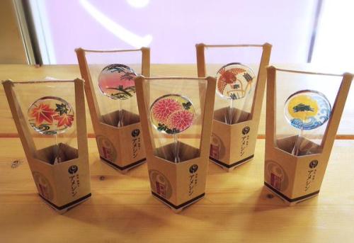 nenrinya: Uchiwa candy lollipops by Shinri Tezuka