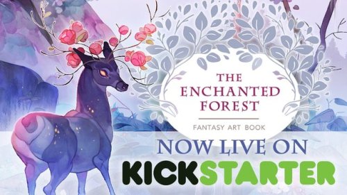 luleiya: The Enchanted Forest kickstarter is now LIVE!  14 international artists bring you some trul