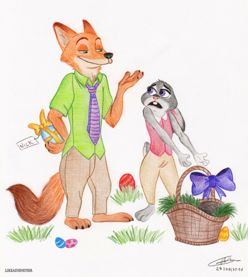 Happy Easter from Judy and Nick ! 