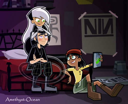 amethystocean-adr:  Girls’ (And Sam’s) night amethyst-ocean.deviantart.com/art/DP-Girls-And-S