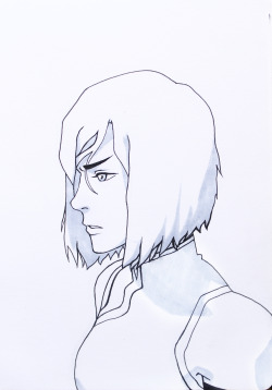 edwardsketchway:  korra for inktober 