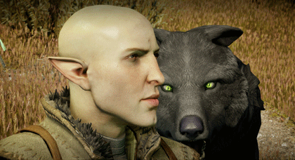 brelakor:omgsolas:So we got attacked by wolves during this scene and I thought it was really cool si