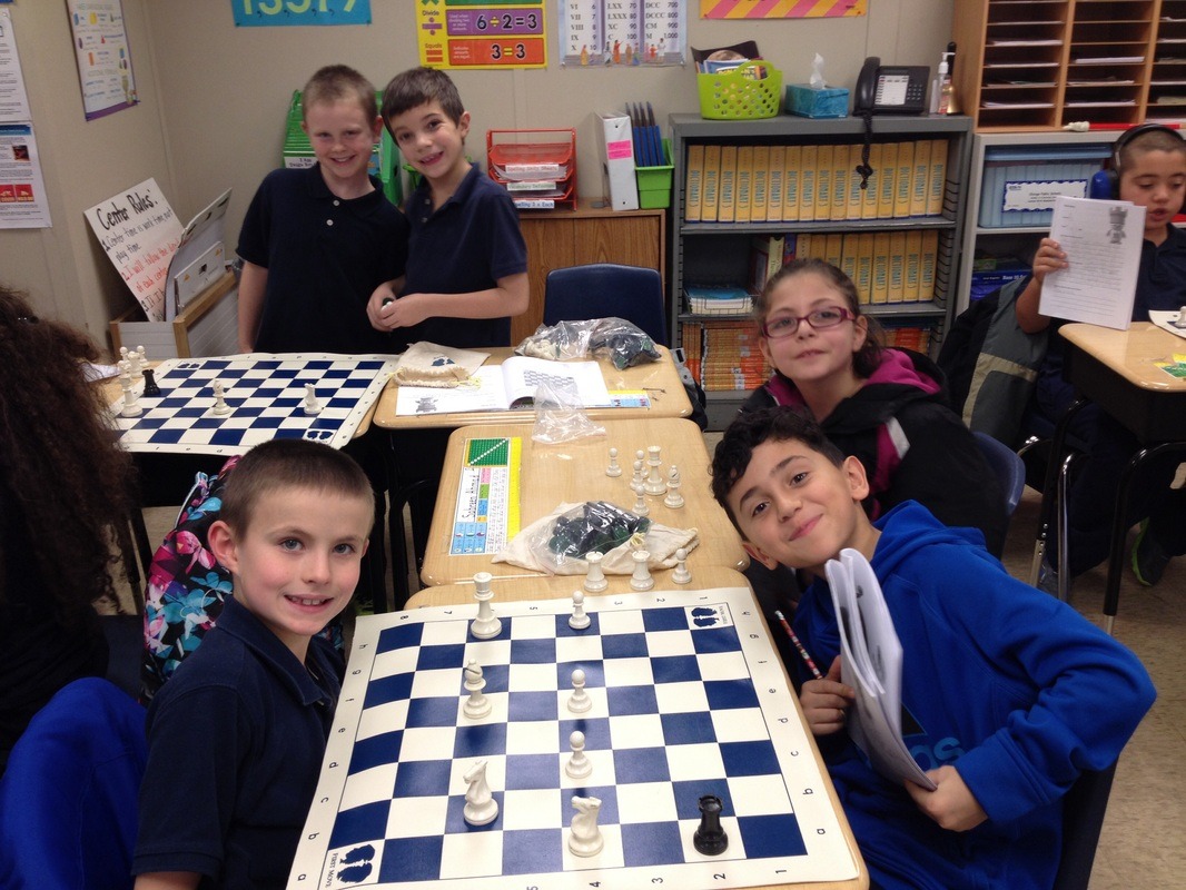 Cassell Elementary 3rd graders are using “Chess in the Classroom” to sharpen their math, spatial analysis, and strategic thinking skills!