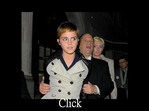 dumptyfakes: Emma Watson fake Emma flashes at paparazzi