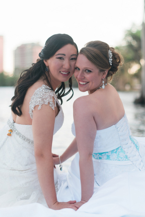 wlweddings: Jennifer &amp; Kadey by Rania Marie Photography, seen on Gay Weddings