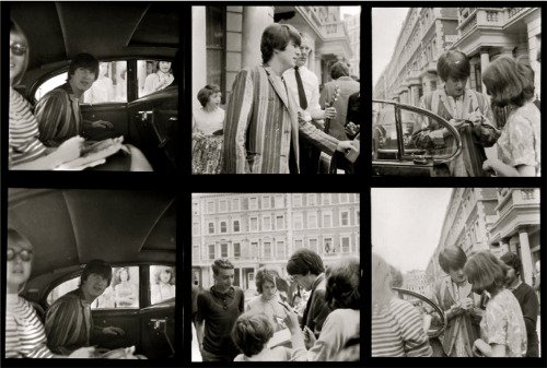 John and Cynthia Lennon in London