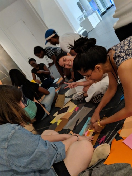 Each week the Brooklyn Museum Summer Interns and Fellows participate in full-day educational program