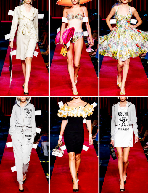 fashion-runways:Moschino at Milan Fashion Week Spring 2017