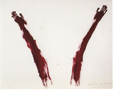 sheholdsyoucaptivated:  iehudit: ana mendieta, porn pictures