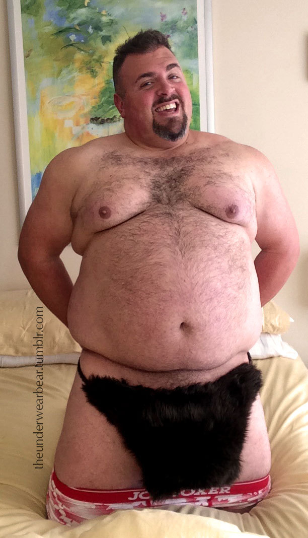 theunderwearbear:  Happy Canada Day from The Underwear Bear!  Grrr!  ;-) (All my