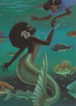 Tery-M:  La Sirène (La Baleine) Rada Loa &Amp;Amp; Reine De La Mer Femme De Maître