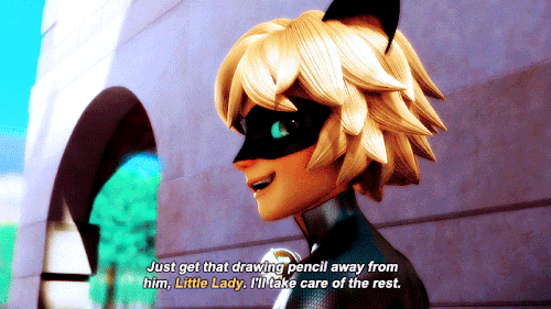 bokutouh:  Chat giving loving nicknames to Ladybug is one of my favorite things when it comes to their relationship. 