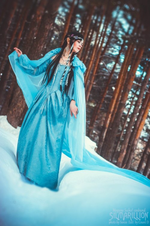 asamiruichi:Aredhel Ar-Feiniel original cosplay Tried to show cold beauty of Noldorin Princess of Se