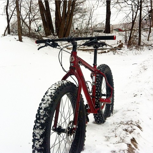 ridewithfroth: Took this Mukluk out for a quick spin !! Stop by Tonka Cycle and Ski and you can tota