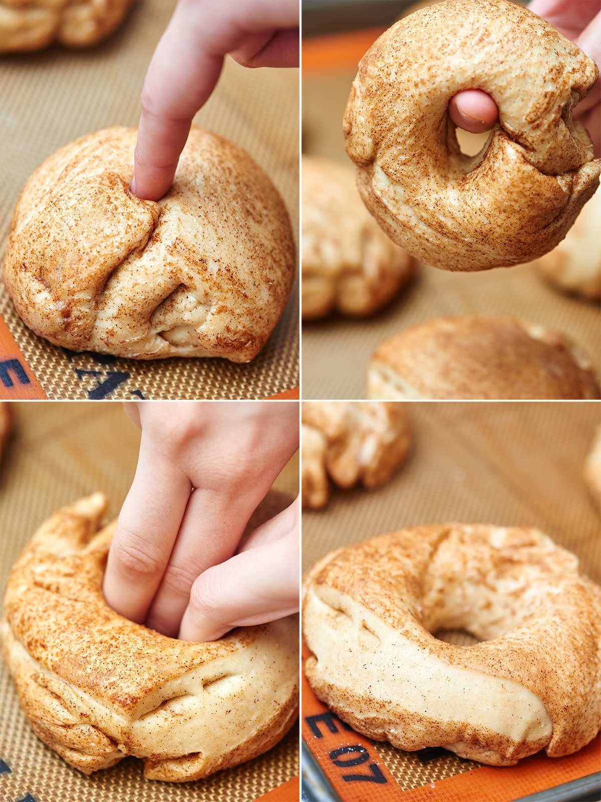 foodffs:  CINNAMON SWIRL BAGELS WITH HONEY WALNUT CREAM CHEESEReally nice recipes.