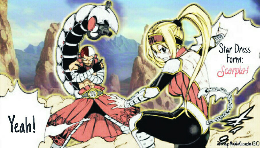 The Moon Princess Lucy Heartfilia Scorpio Form