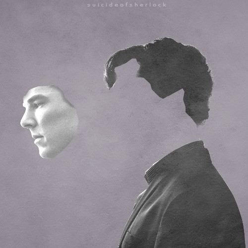fighttcllub:Sherlock    - inspired by Rene Magritte.