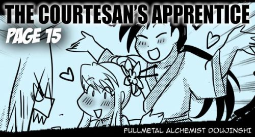 lenbarboza:♥ DOUJINSHI UPDATES ARE BACK! ♥ The new pages of my Fullmetal Alchemist doujinshi The C
