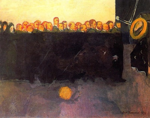 urgetocreate:  Émile Bernard (French, 1868-1941) The funeral of Vincent van Gogh , 1893 