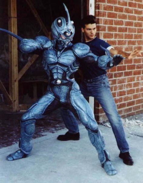 guyverology:  Recently David Hayter (Guyver Dark Hero) posted a tweet with photo