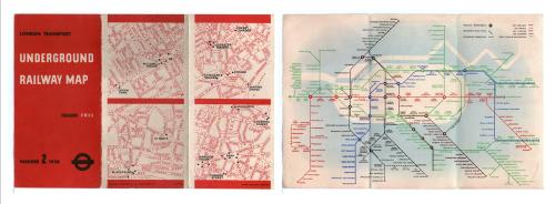 London Underground Maps 1936 -1938