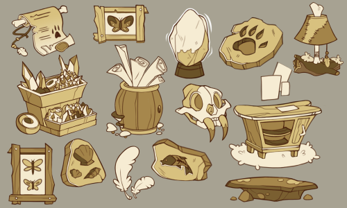 Some style exploration and fanart for @ambertailgames! The development art we’ve seen so far h