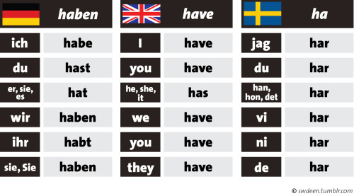 Schwedisch kann so einfach sein! Mit der im Englischunterricht gelernten Regel, dass »to be&la