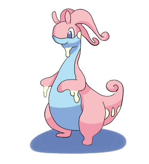 darkomaraven: Here’s a transparent version of that Goodra palette request from earlier