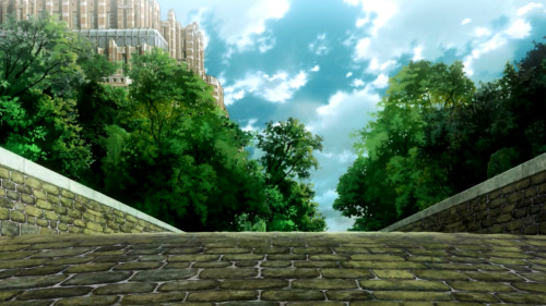 Kekkai Sensen has high quality background art all over it, but the series is suffering otherwise fro