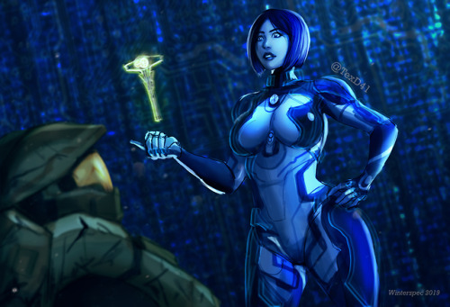 Cortana and chief art. I hate it and love it at the same time.